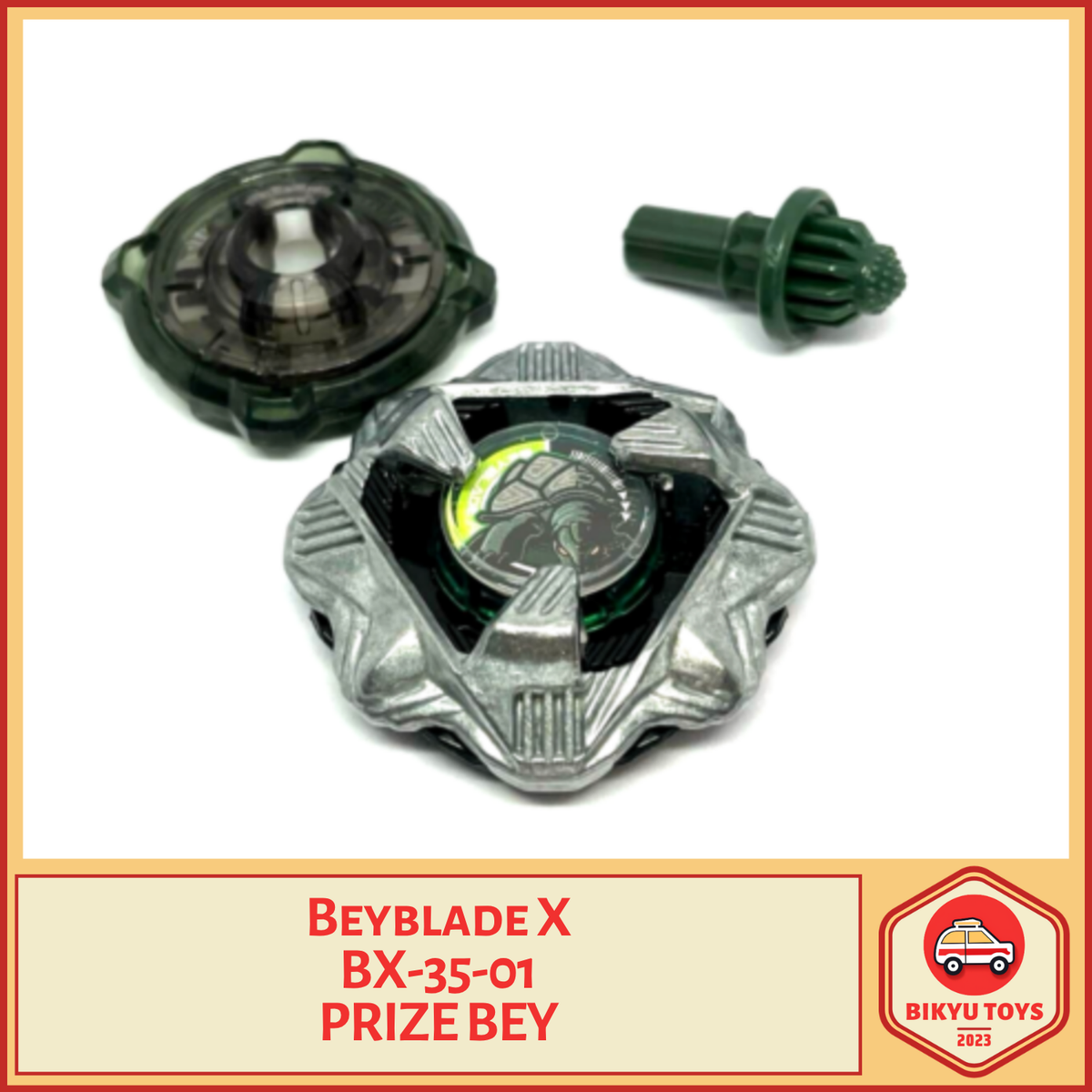 Beyblade X BX-35 Black Shell Random Booster Vol 04 Gasing Takara Tomy TakaraTomy