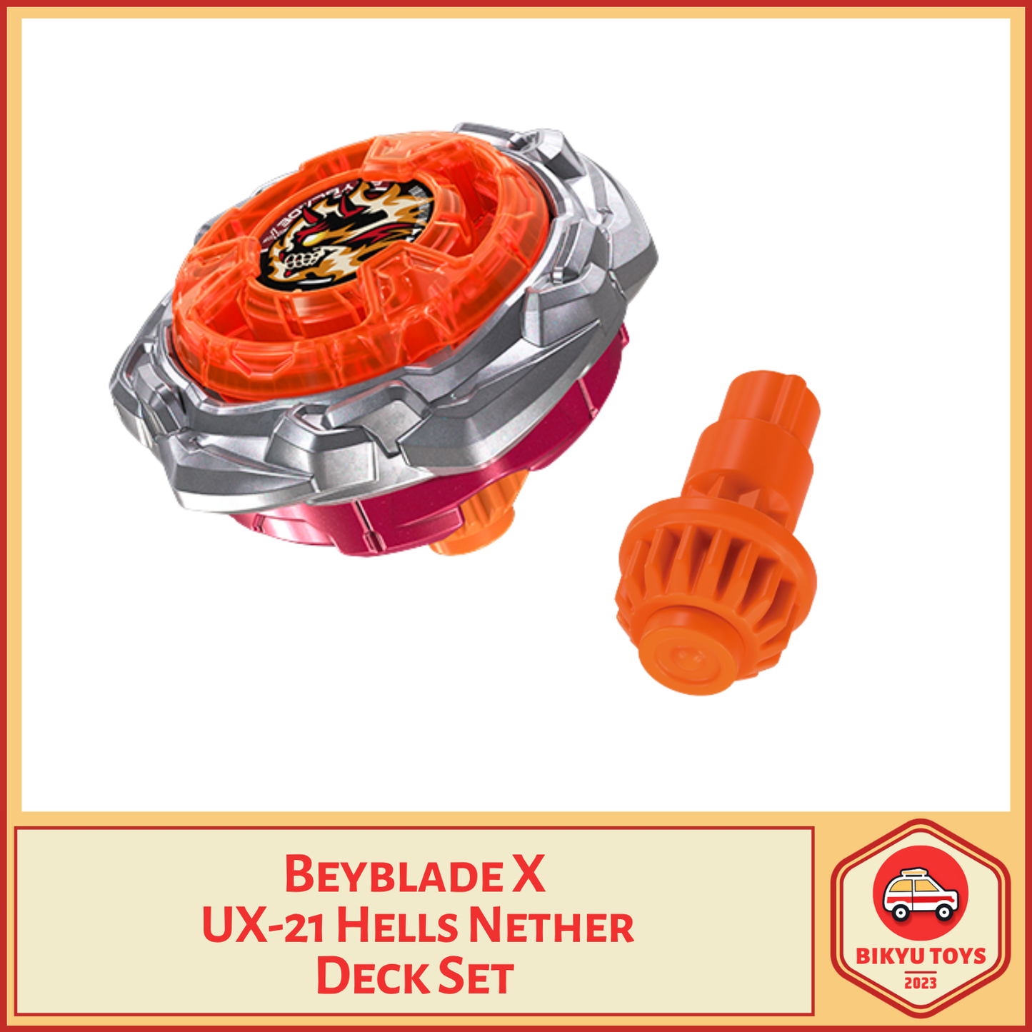 Beyblade X UX-21 Nether Hell Deck Set