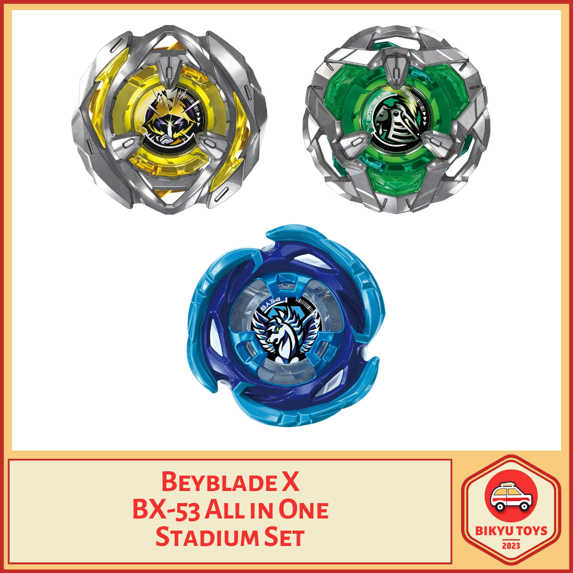 Beyblade X BX-53 All In One Stadium Set Aero Pegasus Takara Tomy