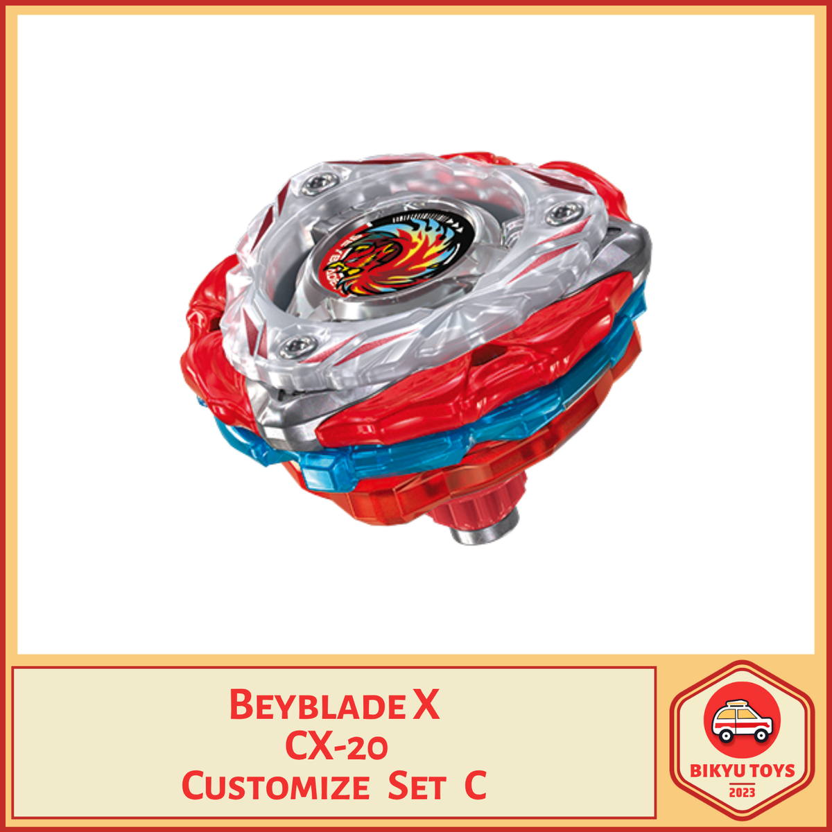 Beyblade X CX-20 Customize Set C Takara Tomy