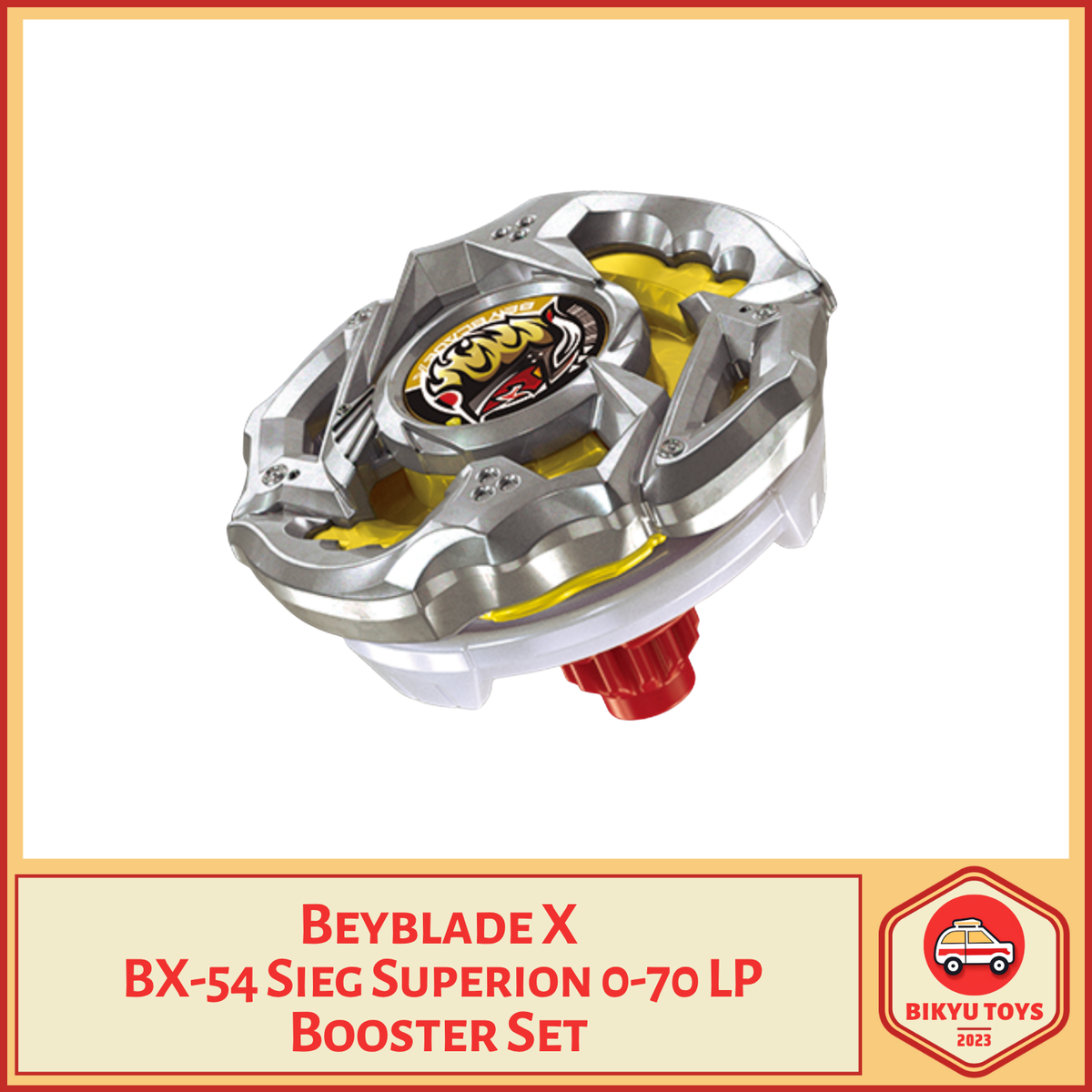 Beyblade X BX-54 Sieg Superion 0-70 LP Booster Set Takara Tomy