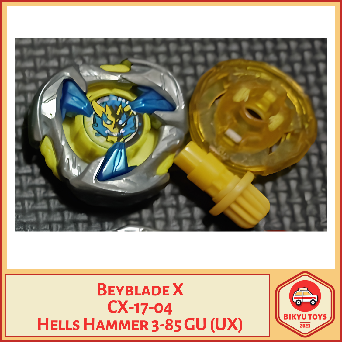 Beyblade X CX-17 Random Booster Vol 10 Unicorn Delta Takara Tomy