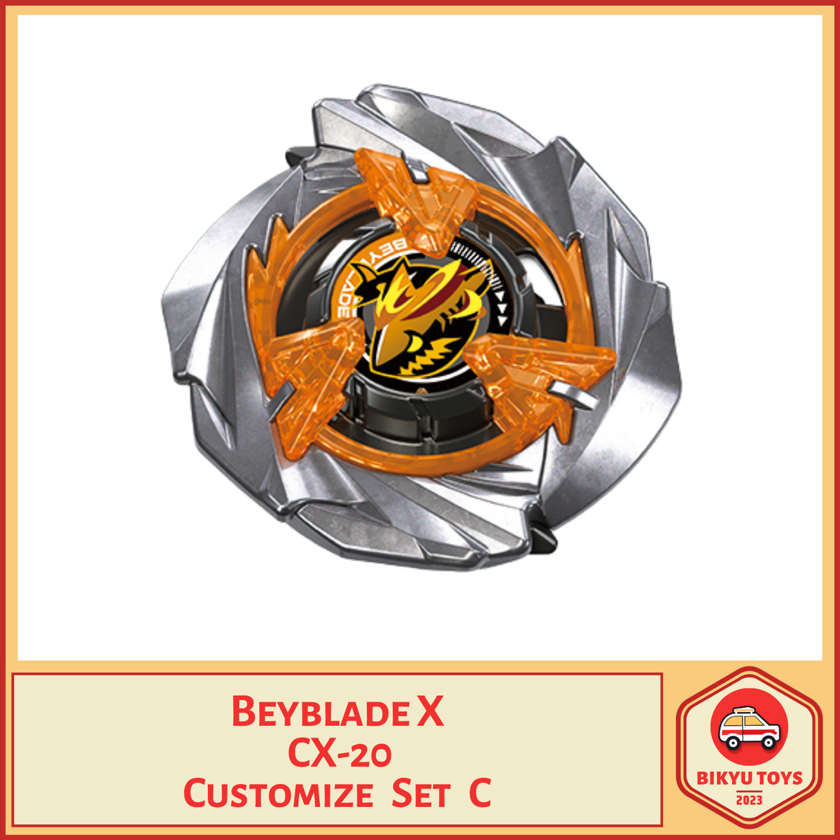 Beyblade X CX-20 Customize Set C Takara Tomy