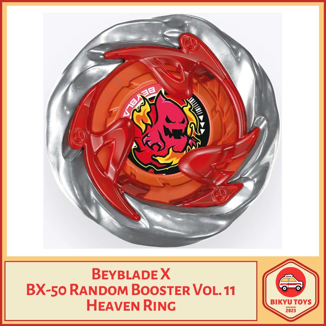 Beyblade X BX-50 Heaven Ring Random Booster Vol 11 Takara Tomy