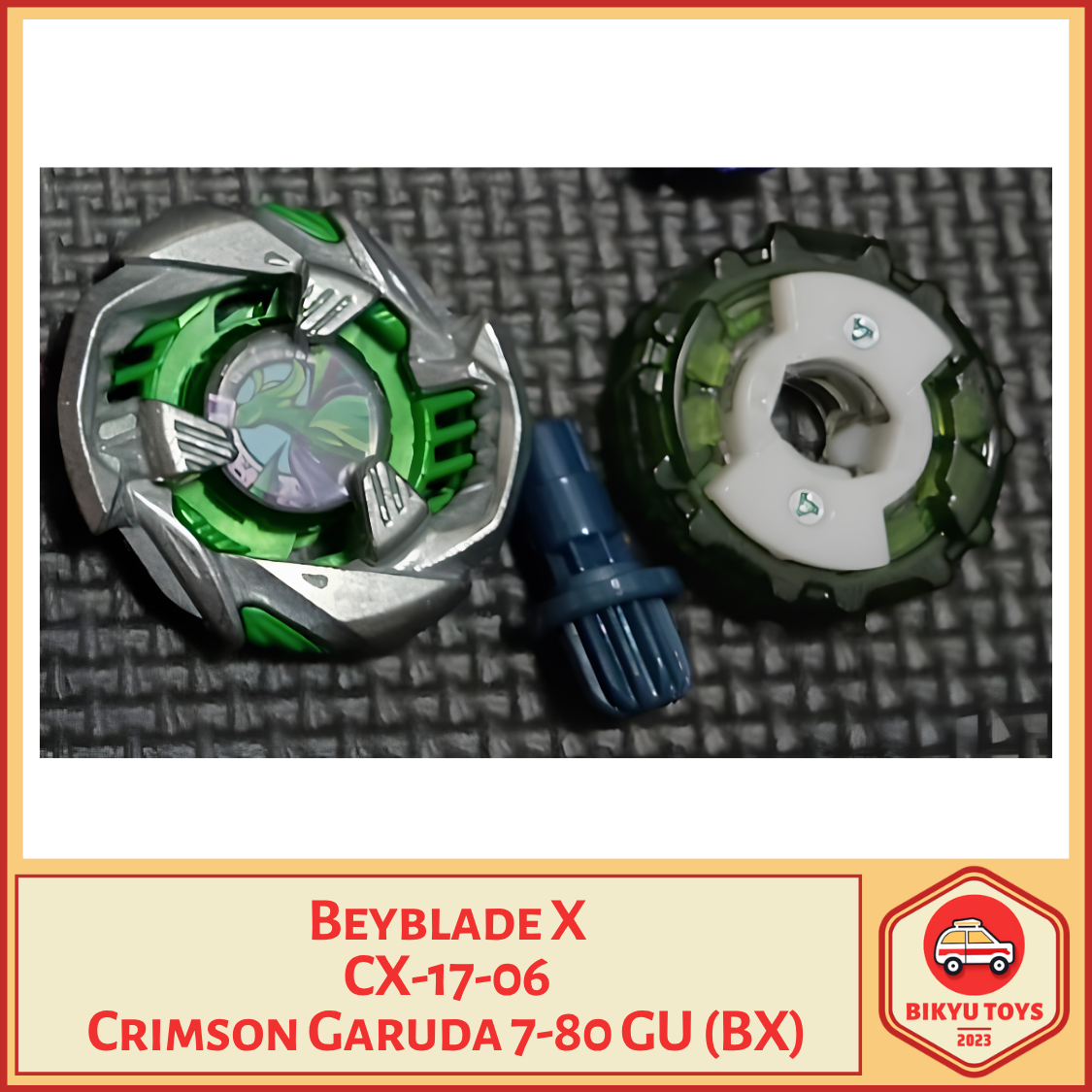Beyblade X CX-17 Random Booster Vol 10 Unicorn Delta Takara Tomy