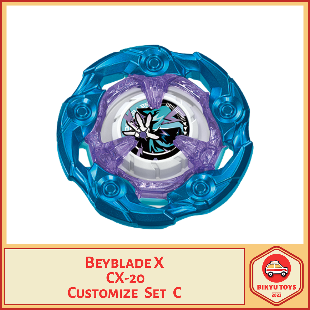 Beyblade X CX-20 Customize Set C Takara Tomy