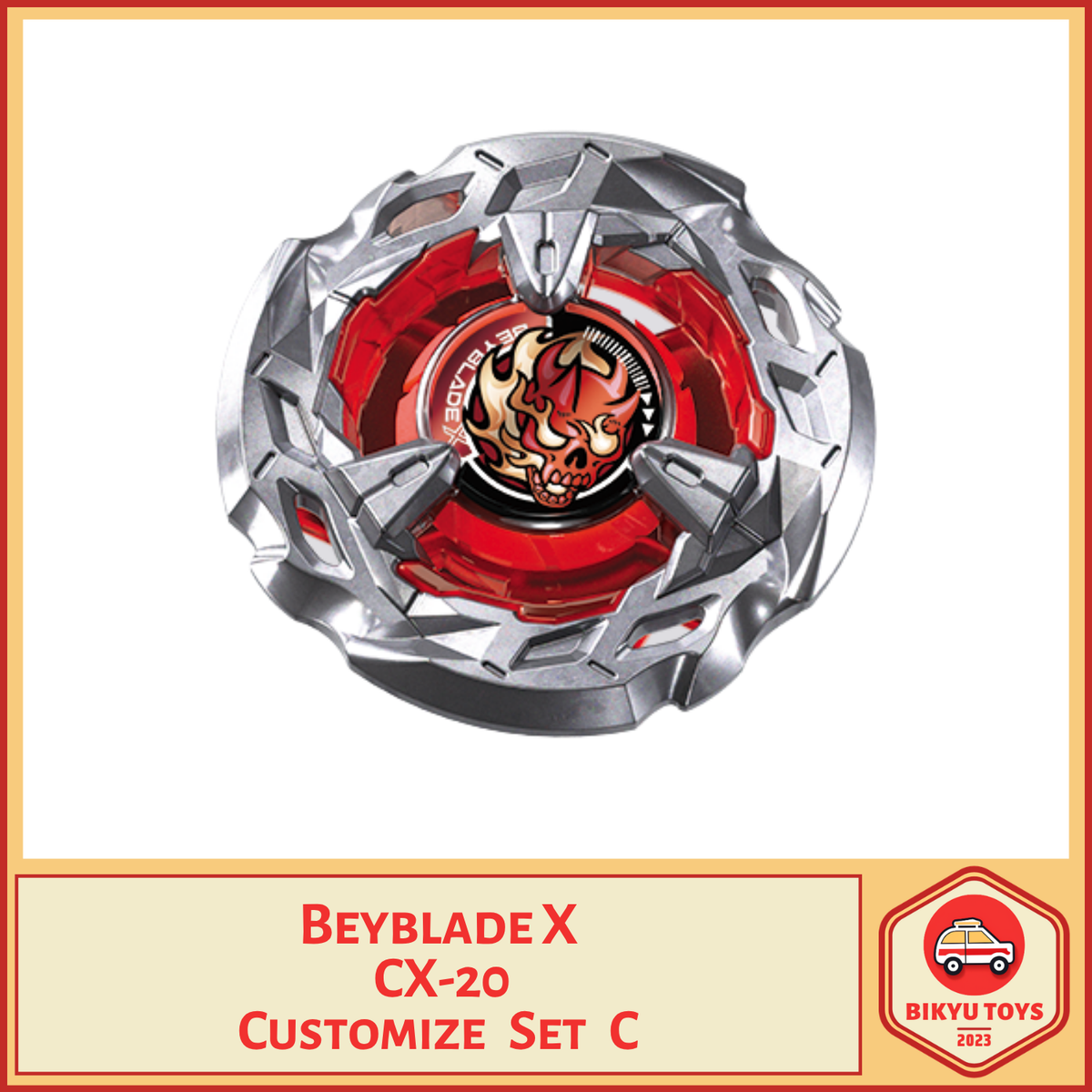 Beyblade X CX-20 Customize Set C Takara Tomy