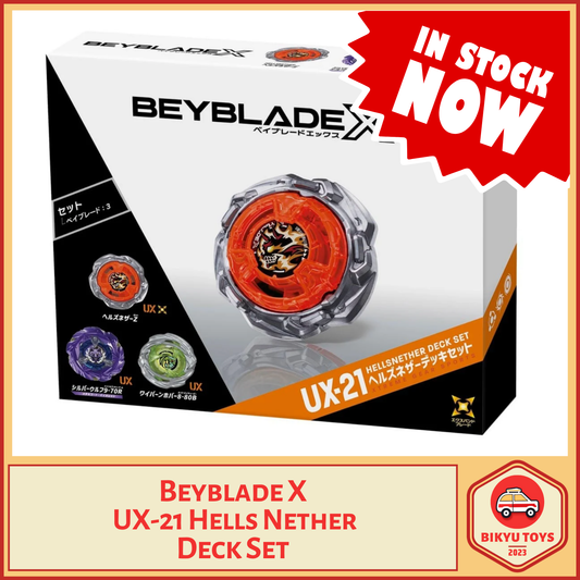 Beyblade X UX-21 Nether Hell Deck Set