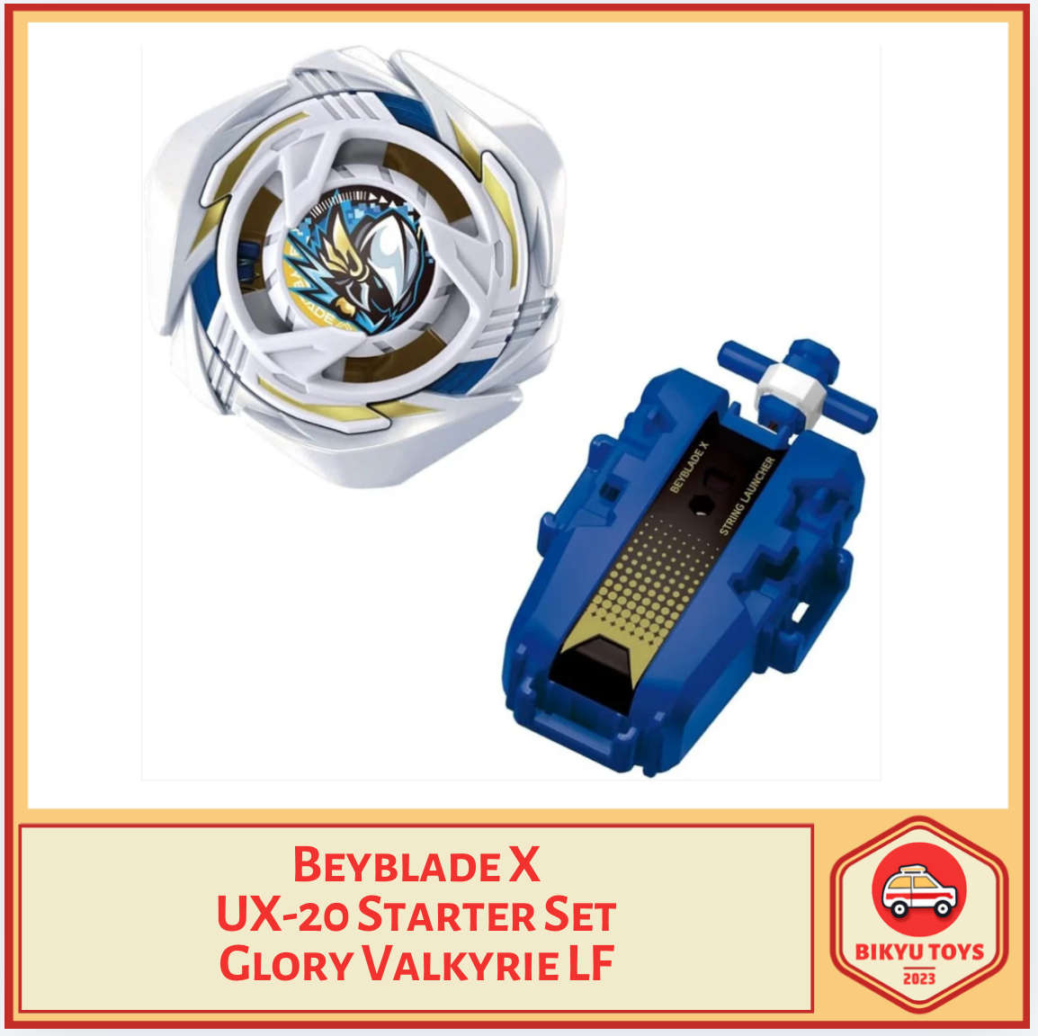 Beyblade X UX-20 Glory Valkyrie LF Starter Set Takara Tomy