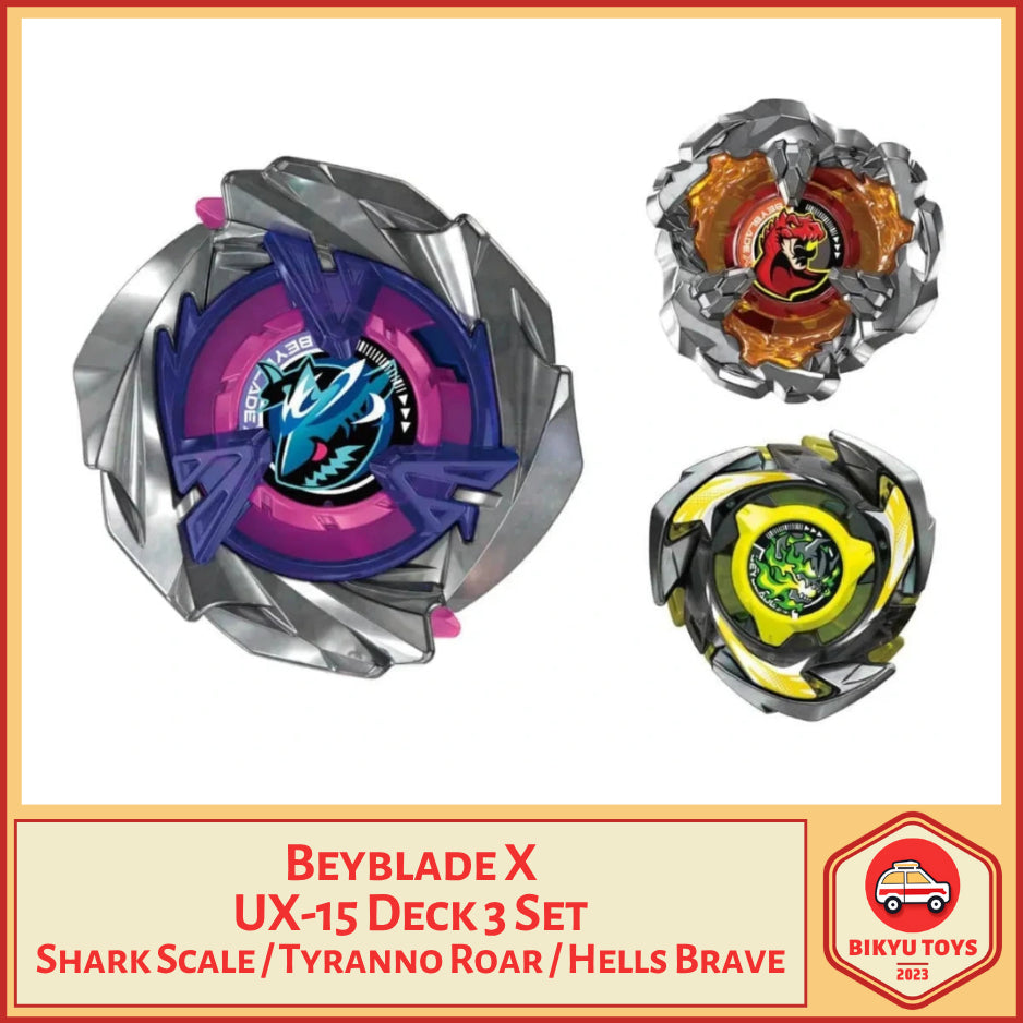 Beyblade X UX-15 Shark Scale Deck Set