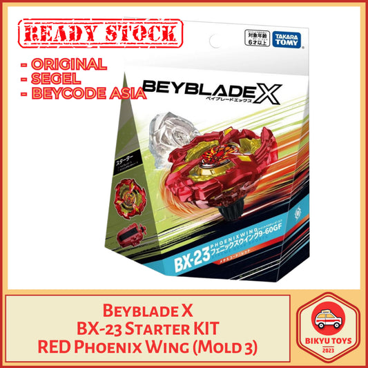 BeyBlade X BX-23 Phoenix Wing 9-60 GF Starter Set Takara Tomy