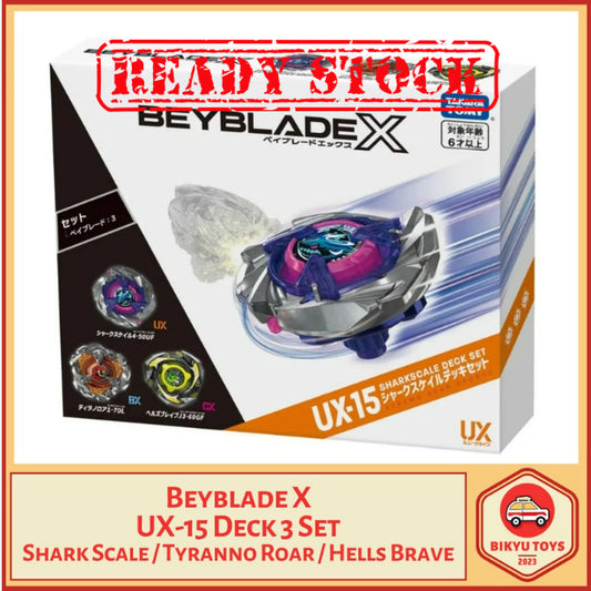 Beyblade X UX-15 Shark Scale Deck Set