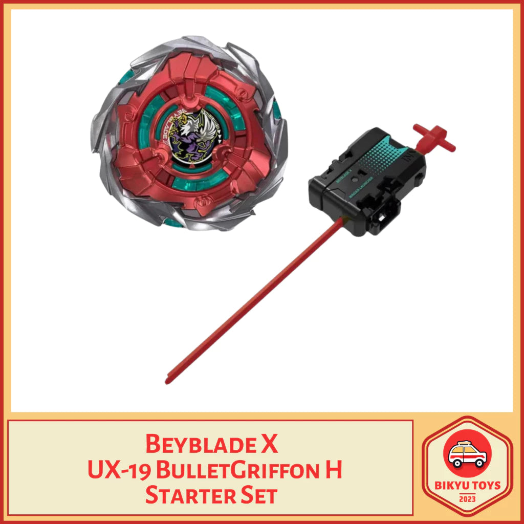 Beyblade X UX-19 Bullet Griffon H Takara Tomy Starter Set