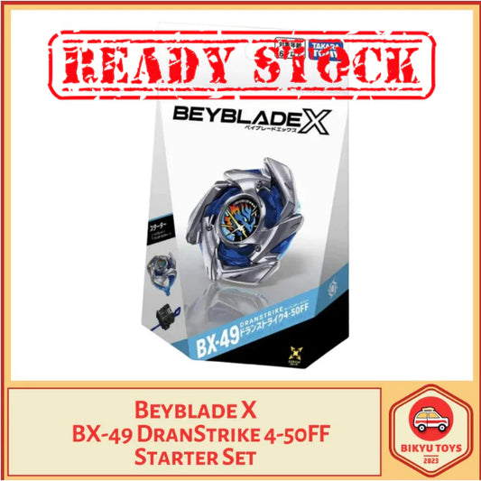 Beyblade X BX-49 Dran Strike 4-50 FF Takara Tomy Starter Set