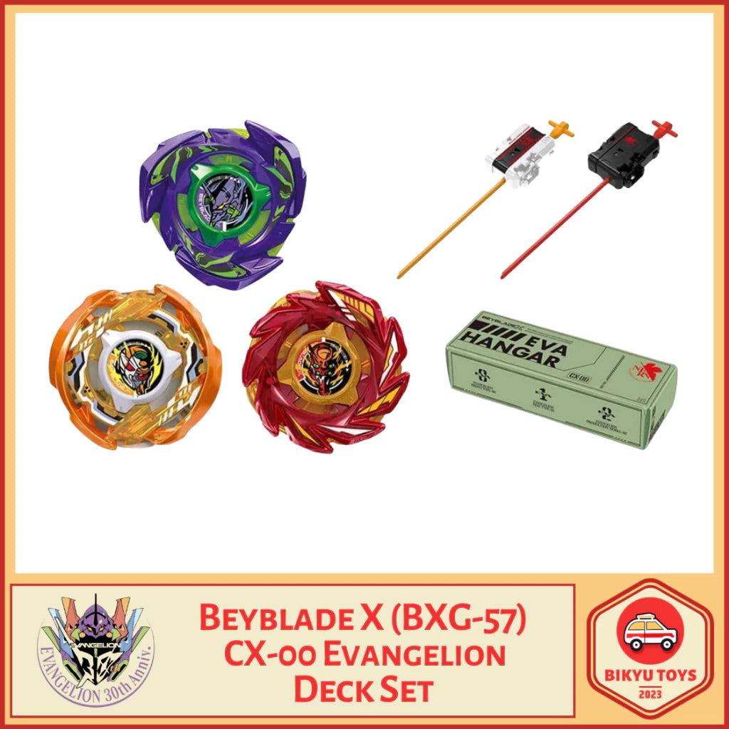 [PRE ORDER] Beyblade X BXG-57 CX-00 Evangelion Deck Set Takara Tomy